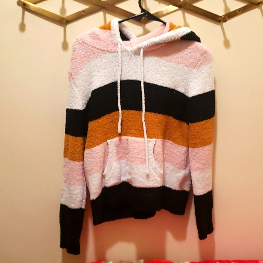 Juniors Size L sweater with hood